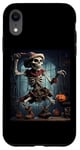 iPhone XR Troll Scarecrow in a Haunted House Halloween Case