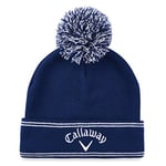 Callaway Winter Chill Golf Classic Beanie 2020 Bonnet, Marine/Argent, Taille Unique Homme