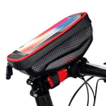 DAWWFV 1L Capacity Hard Shell Bike Bag, 180 * 70 * 90mm,Head Bag, Waterproof Bag, Cycling Equipment, Suitable for Mountain Bikes, Bicycles (Color : A)