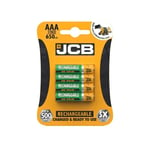 4 x JCB Rechargeable NiMH 650mAh AAA For Cordless Phones & Digital Cameras