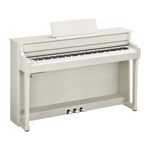 Yamaha Clavinova CLP-835WB Digitalpiano Hvit Bjørk