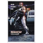 Chtshjdtb Robocop Movie (1987) Classic Film Art Posters and Prints Canvas Painting Home Wall Decor -20X28 Inch No Frame 1 Pcs