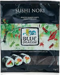 Blue Dragon Sushi Nori Roasted Seaweed Sheets 11g -15 Pack