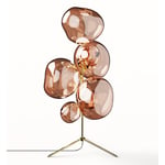 Tom Dixon Melt Chandelier golvlampa koppar