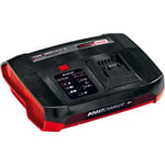 Einhell - Chargeur Power X-Boostcharger 8A Power X-Change (Li-Ion, pour toutes les batteries Power X-Change, mode Boost pour une charge plus rapide,