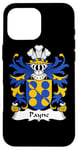 Coque pour iPhone 16 Pro Max Armoiries Payne - Blason de la famille