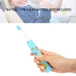 Kids Electric Toothbrushes Cartoon Pattern Battery Powered Soft Brush Hair W FST