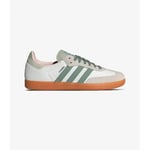 Baskets basses adidas  Samba Cloud White Silver Green