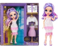 Rainbow High Fantastic Fashion Doll - VIOLET WILLOW - Purple 11 Fashion Doll an