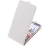 Bag for Archos 55 Helium Ultra FlipStyle Phone Case Protection Cover Flip White