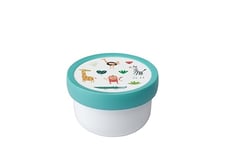 Mepal - Fruitbox Campus - Snack box for kids - Dishwasher and microwave safe - BPA free - 300 ml - Animal Friends