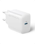 Anker 20W USB C Charger, Anker USB C Fast Wall Charger, USB C Charger Block for iPhone 15/14/13 Serie, 2022/2021 iPad Pro 12.9"/11", iPad Air 5/4, iPad 10, iPad Mini 6, and More (Cable Not Included)