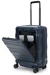 Explorer Luna-Air 55cm Front Access Hardside Carry-On Suitcase Navy