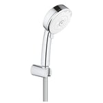 GROHE New Tempesta Cosmopolitan Wall Holder Set 3 Sprays Chrome 27588002