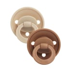 Elodie Details Binky Bundel 2-pack Pure Khaki +3m Napp Beige