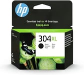 HP 304XL Cartouche d'Encre Noire grande capacité Authentique (N9K08AE)