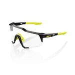 100 Percent, SpeeDCRAFT Gloss Black, Photochromic Lens Unisexe Adulte, Noir, Taille Unique