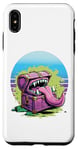 iPhone XS Max Monster chest sharp teeth long tongue horror fantasy monster Case