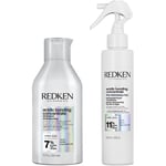 Redken Acidic Bonding Concentrate Duo for Damaged, Fine Hair​