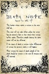 empireposter 715319 Death Note rules – Manga Anime Poster Print size 61 x 91.5 cm Paper Multi-Coloured, 91.5 x 61 x 0.14 cm