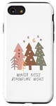 Coque pour iPhone SE (2020) / 7 / 8 Winter Kisses & Snowflake Wishes Christmas Matching Family