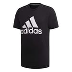 adidas MH BOS Tee T-Shirt Homme, Noir/Blanc, FR : XS (Taille Fabricant : XS)