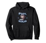 Pool Ninja Billiards Player Playing Billiard Ninja Pullover Hoodie