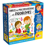 Lisciani - I'm a Genius Talent School - TABLES DE MULTIPLICATION ET PROBLEMES de Mathématiques - Pour Enfants dès 5 Ans - 3 Niveaux de Jeux Adaptés jusqu'à 10 Ans - Quiz Educatif - Fabriqué en Italie