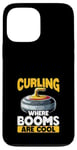 Coque pour iPhone 13 Pro Max Le curling là où les balais sont cool