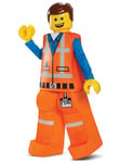 Emmet Brickowski Prestige The Lego 2 Movie Minifigure Book Week Boys Costume S