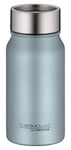 THERMOcafé by THERMOS TC DRINKING MUG Gobelet isotherme, en acier inoxydable, bleu mat, 0,35 l, anti-fuite, 8 heures de chaud pendant 16 heures pour le froid, passe au lave-vaisselle, sans BPA