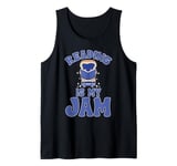 Reading Is My Jam Bookworm Reading Book Lover Librarian Tank Top