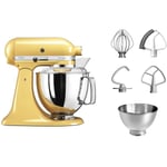 KitchenAid - Artisan Köksmaskin 4,8 + 3 L Gul