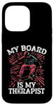 Coque pour iPhone 14 Pro Max Skateboard Funny Board Skater Stuff