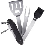 Billebeino BBQ multitool, musta ja rosteri