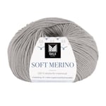 Soft Merino - Perlegrå Frg: 3035