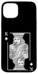 iPhone 15 Plus Poker Player Design for a casino party - King with Cigar Case