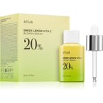 Anua Green Lemon Vita C Blemish Serum Mask Lysende ansigts sheetmaske med anti-rynkeeffekt 25 ml