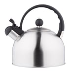 Whistling Kettle Stainless Steel 2.5 L  for Gas Induction Electric Hob