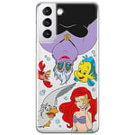 ERT GROUP Coque de téléphone Portable pour Samsung S21 Original et sous Licence Officielle Disney Motif Ariel 008 Parfaitement adapté à la Forme du téléphone Portable, partiel imprimé