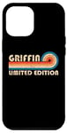 Coque pour iPhone 14 Pro Max GRIFFIN Surname Retro Vintage 80s 90s Birthday Reunion