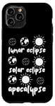 Coque pour iPhone 11 Pro Funny Eclipse Space Science Teacher Humor