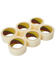 3M Scotch 371 Box Sealing Tape 6-Pack