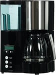 Melitta Filter Coffee Maker with Glass Pourer, Hot Hold and Timer Function, Opt