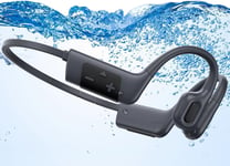 Casque Conduction Osseuse Natation Écouteur Waterproof Natation À Bluetooth 5.3 Lecteur MP3 Étanche et Micro Intégré mémoire 32G intégrée pour Le Sport,La Natation,La Course à Pied