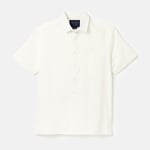 Joules Mens White Short Sleeve Linen Shirt