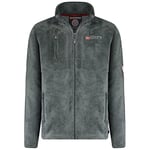 Geographical Norway - Polaire pour homme UPLOAD, gris foncé, S