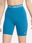 Nike Pro 365 Women'S High-Waisted 7" Shorts - Blue