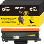 Tn2420 Cartouche De Toner Remplacement Pour Brother Dcp-L2530Dw Mfc-L2710Dn Hl-L2310D Mfc-L2730Dw Mfc-L2750Dw Hl-L2350Dw Mfc-L2710Dw Dcp-L2550Dw Très Grande Capacité (Noir, Format [DYJ072167]