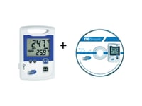 Dostmann Electronic Log100 Cryo Set Temperatur-Datalogger Mål Temperatur -30 Til 70 °C